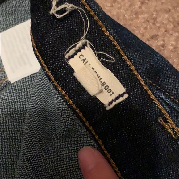 Ankle length boot cut jeans - Picture 2 of 3